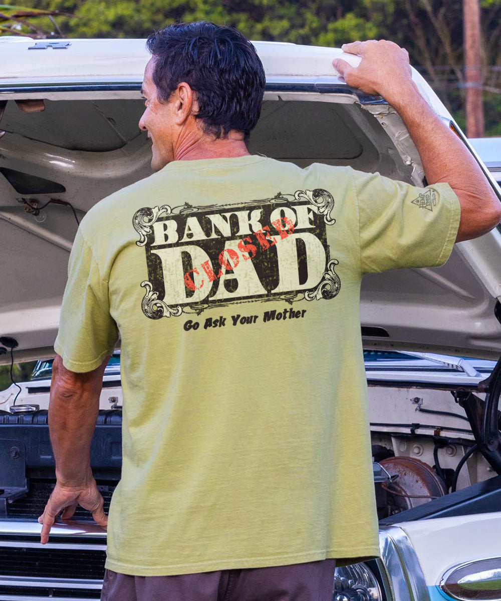Ask Mom - Hemp Dyed Short Sleeve Crewneck T-Shirt 2 Ask Mom - Hemp Dyed Short Sleeve Crewneck T-Shirt