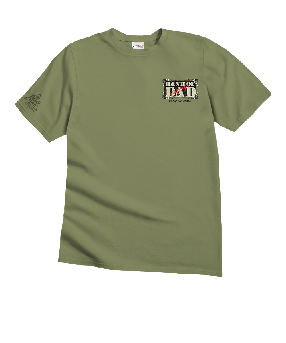Ask Mom - Hemp Dyed Short Sleeve Crewneck T-Shirt 4 Ask Mom - Hemp Dyed Short Sleeve Crewneck T-Shirt