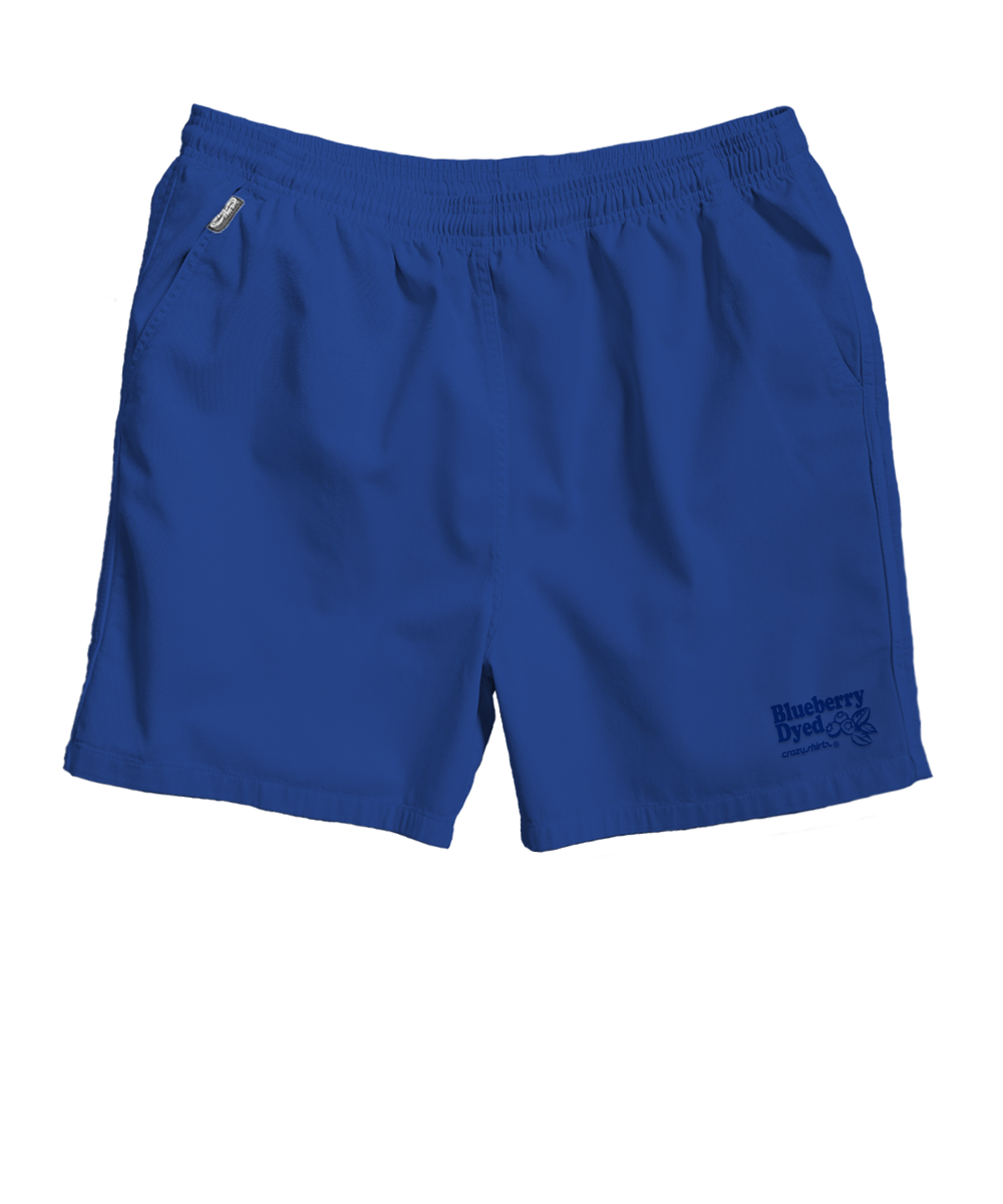 Blueberry Dyed Crazyshorts® Twill Shorts