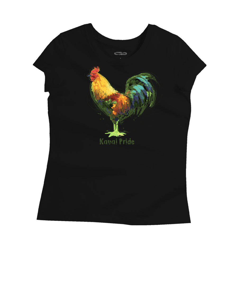 Chicken Scratch - Jet Black Short Sleeve Pima T-Shirt