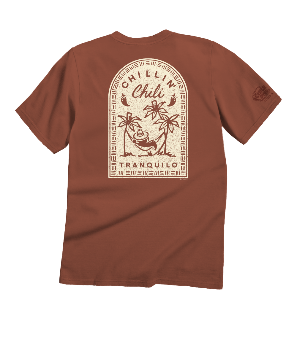 Chilin - Chile Dyed Short Sleeve Crewneck T-Shirt