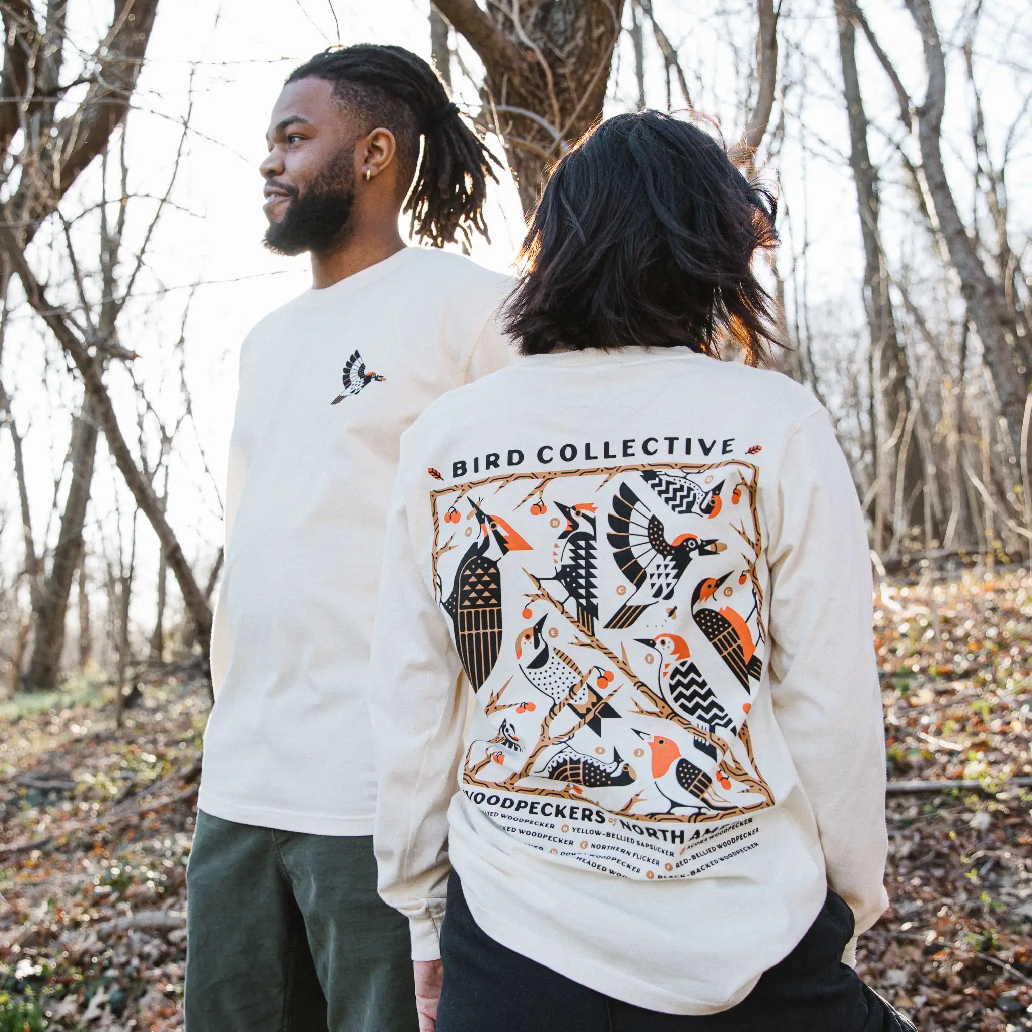 Woodpeckers of North America Long Sleeve T-Shirt 5 Woodpeckers of North America Long Sleeve T-Shirt