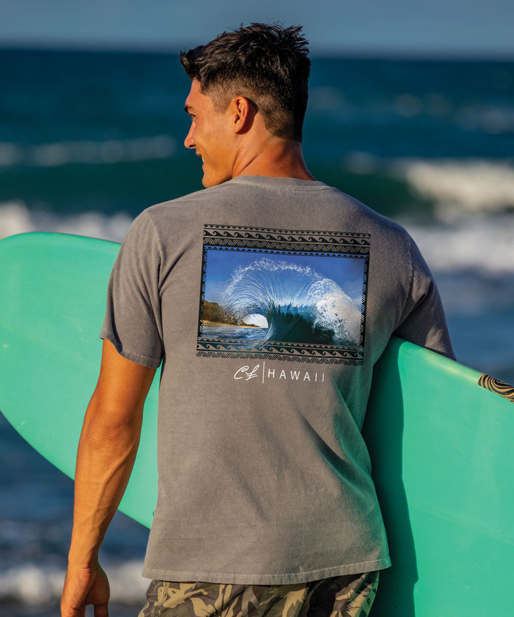 Clark Little Mohawk - Crater Dyed® Short Sleeve Crewneck T-Shirt 2 Clark Little Mohawk - Crater Dyed® Short Sleeve Crewneck T-Shirt