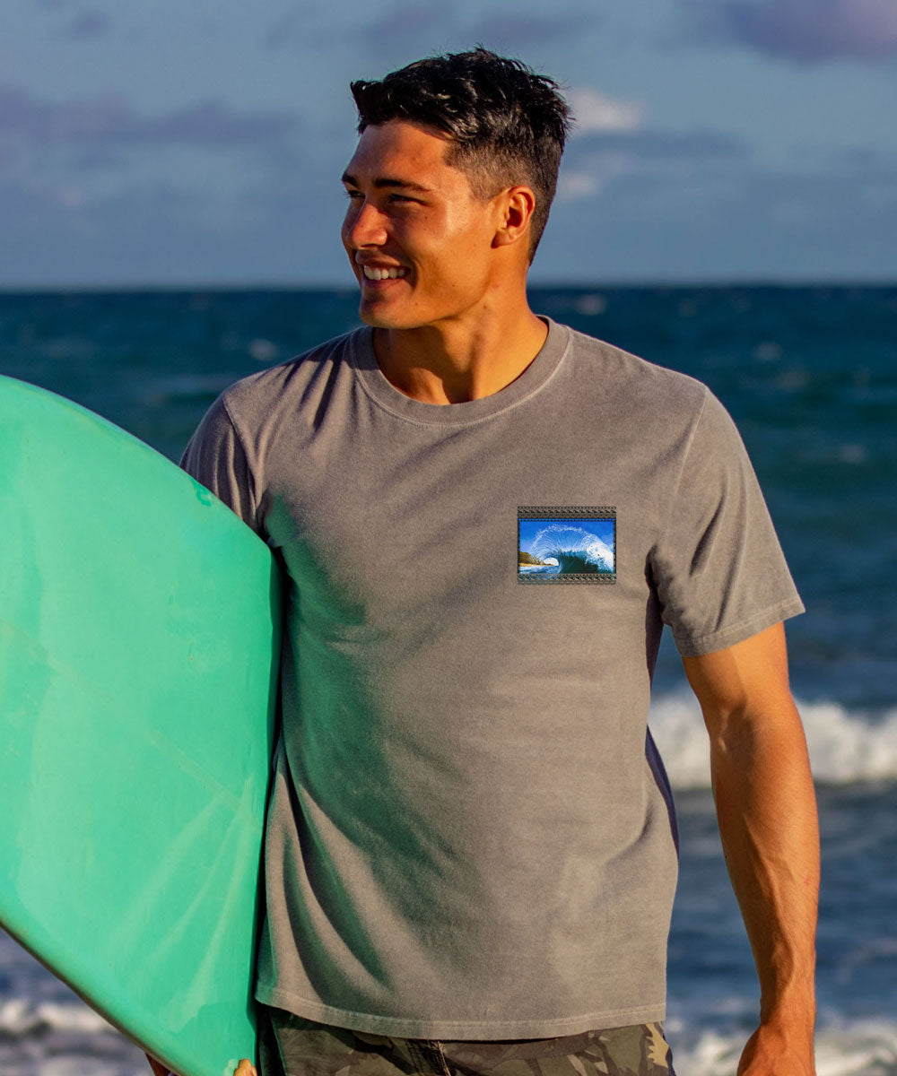 Clark Little Mohawk - Crater Dyed® Short Sleeve Crewneck T-Shirt 3 Clark Little Mohawk - Crater Dyed® Short Sleeve Crewneck T-Shirt