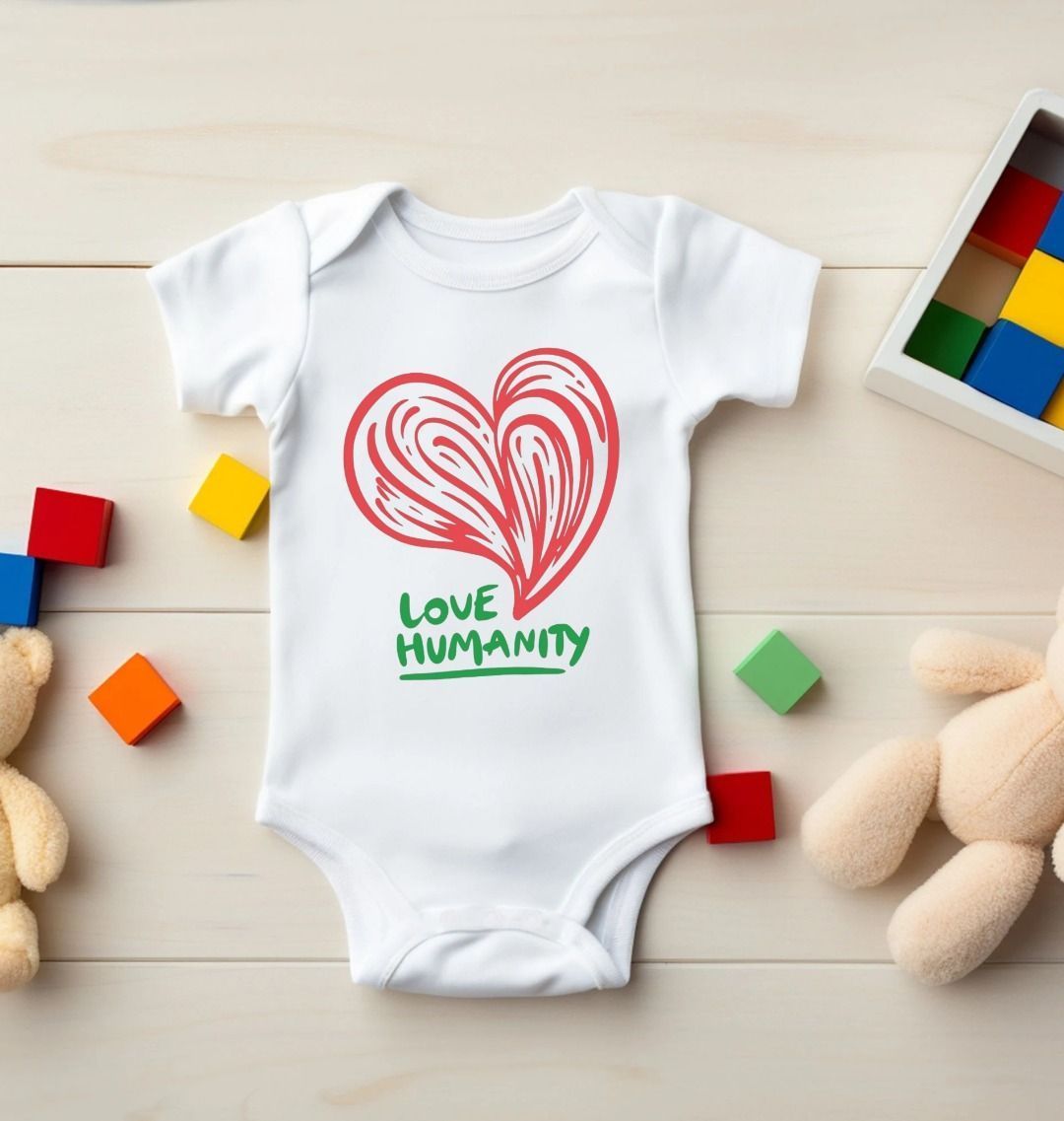 Love Humanity - Baby Grow