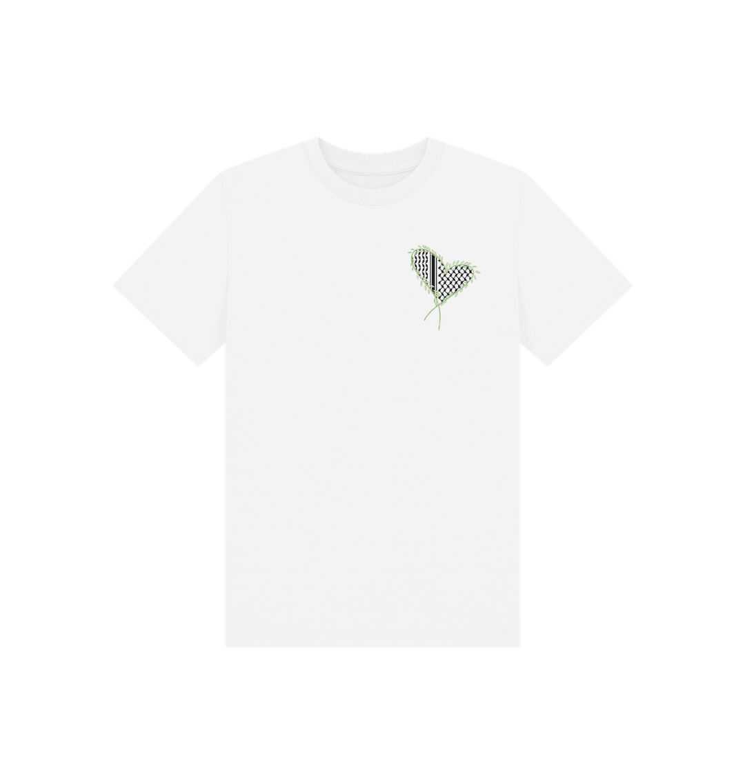 Keffiyeh "Heart " - Kids T-Shirt 3 Keffiyeh "Heart " - Kids T-Shirt