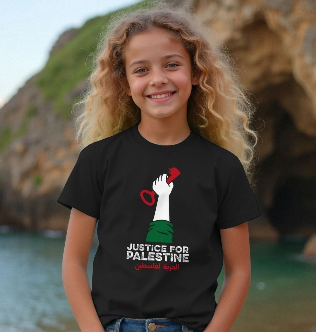 Justice for Palestine - Kids T-Shirt 2 Justice for Palestine - Kids T-Shirt