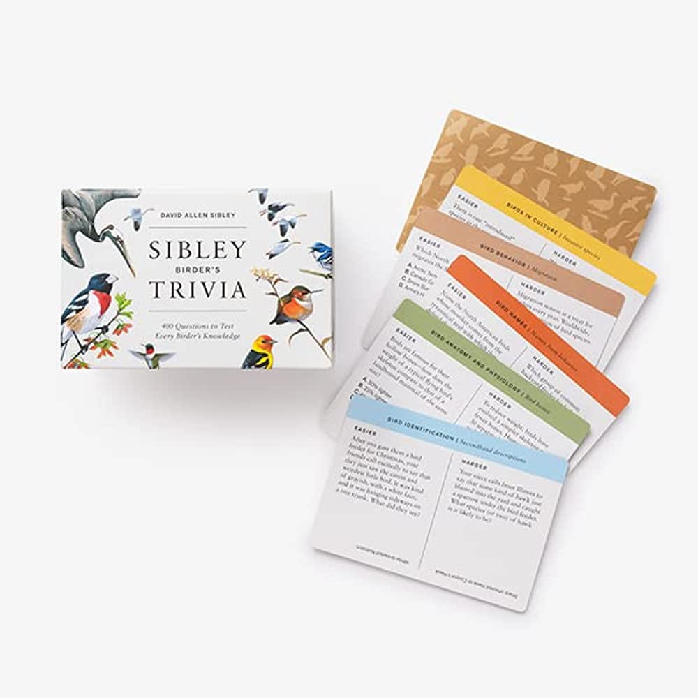 Sibley Birder's Trivia: A Card Game 4 Sibley Birder's Trivia: A Card Game