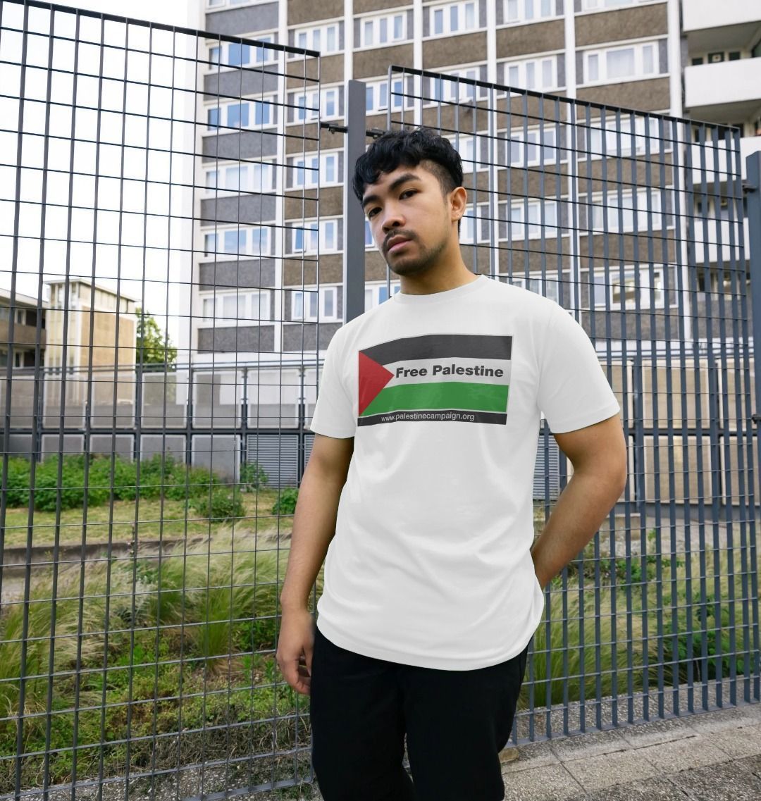 T-Shirt Free Palestine - Black 2 T-Shirt Free Palestine - Black