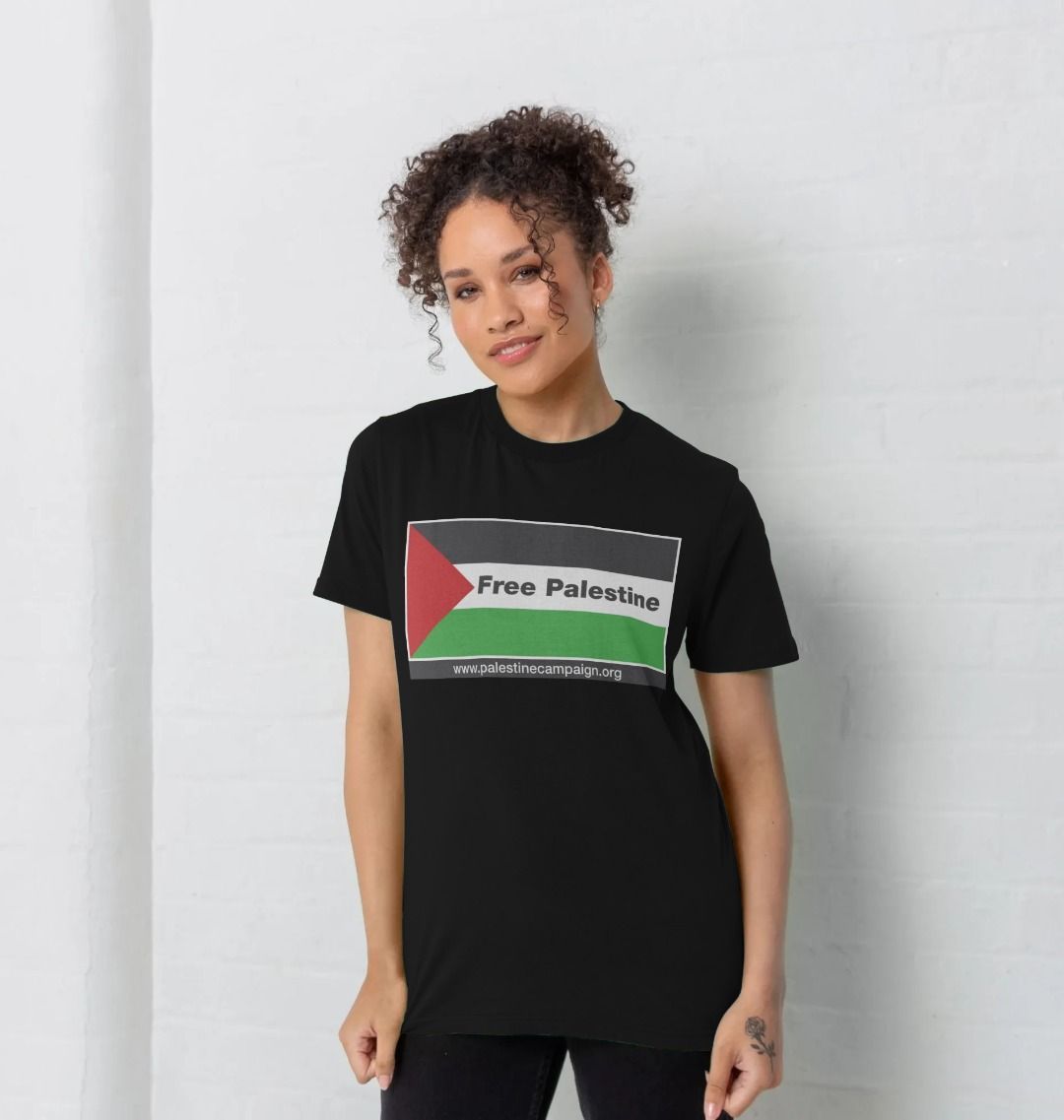 T-Shirt Free Palestine - Black 3 T-Shirt Free Palestine - Black