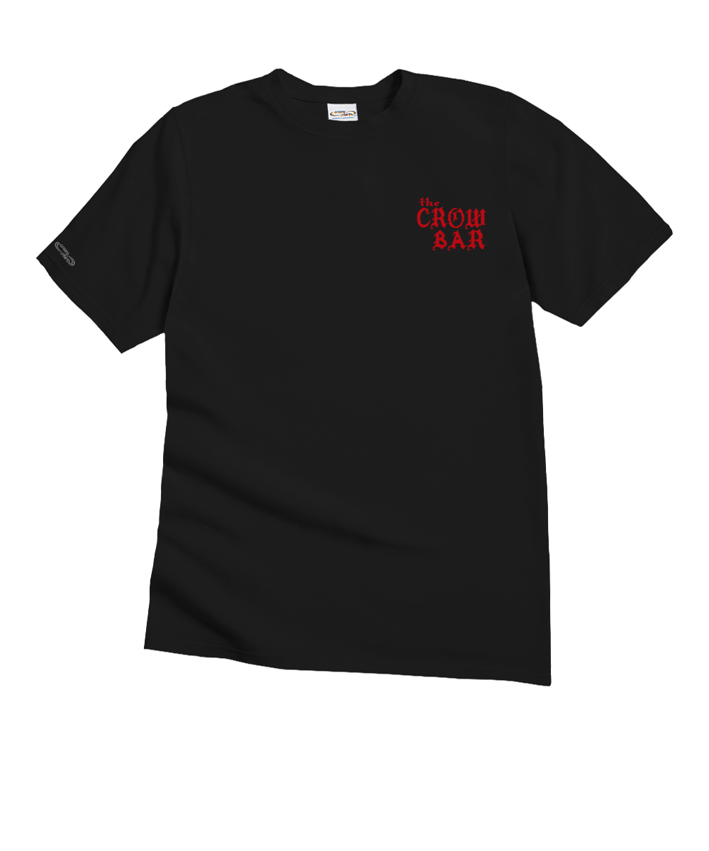 Crowbar - Black Short Sleeve Crewneck T-Shirt 4 Crowbar - Black Short Sleeve Crewneck T-Shirt