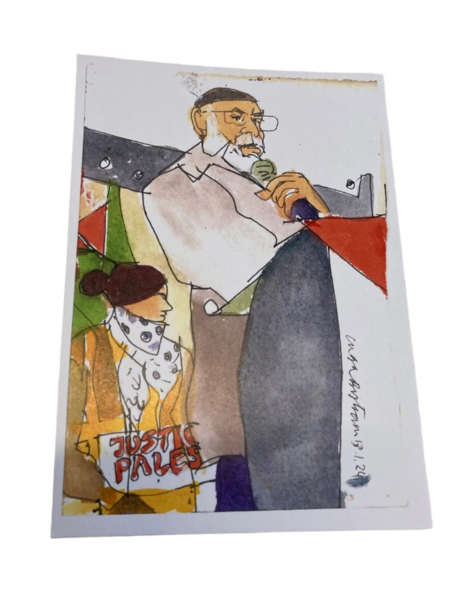 Postcards - Live Sketches by Inga Bystram