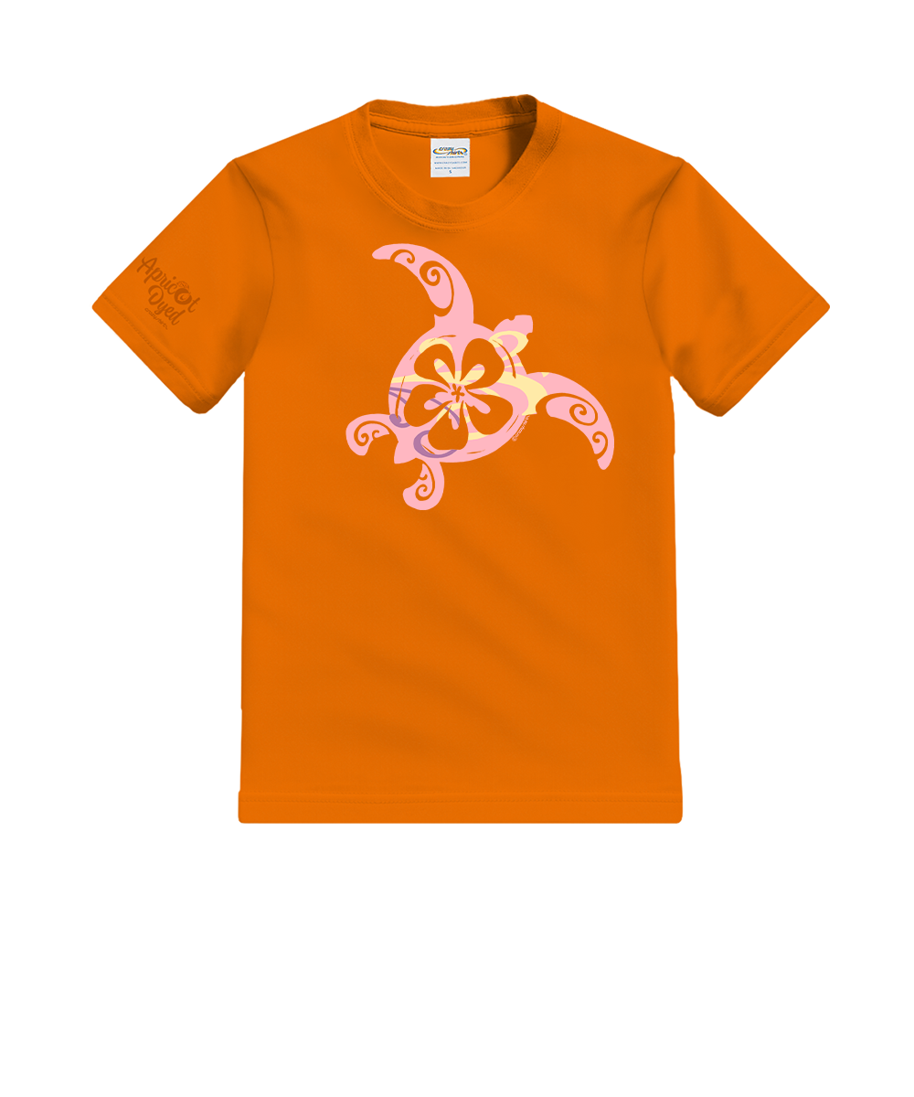 Cutie Honu - Apricot Dyed Short Sleeve Crewneck T-Shirt