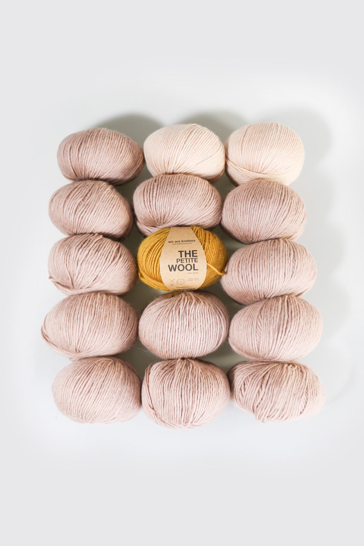 15 Pack of Petite Wool Yarn Balls - Outlet Edition 6 15 Pack of Petite Wool Yarn Balls