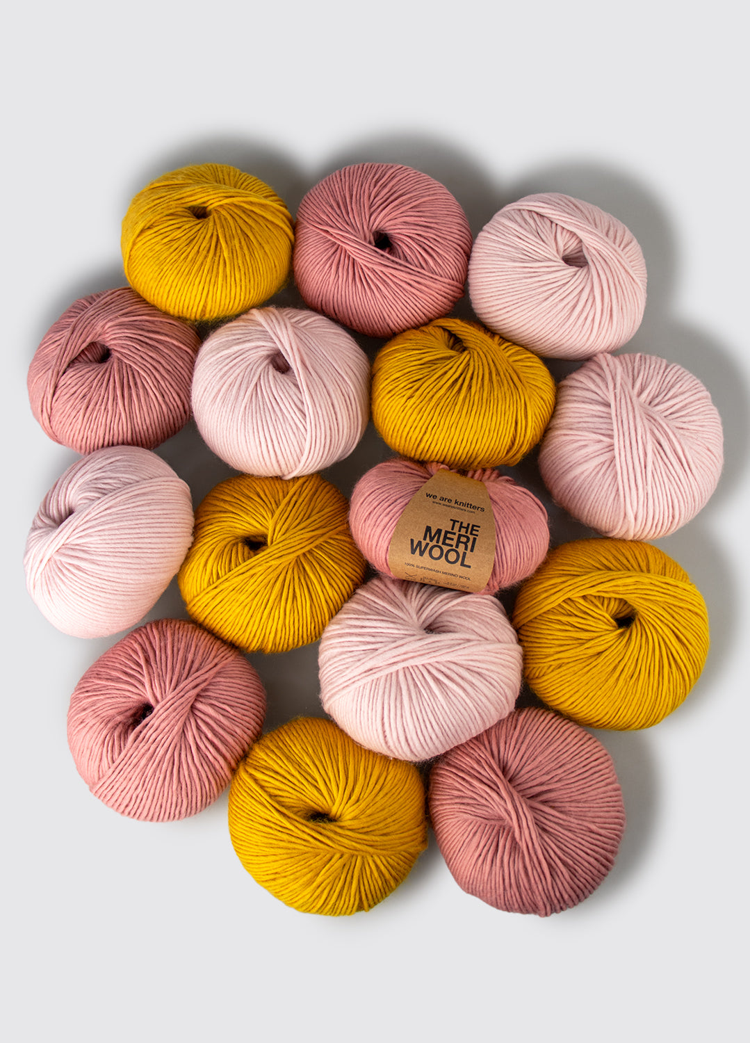 15 Pack of Meriwool Yarn Balls 1 15 Pack of Meriwool Yarn Balls