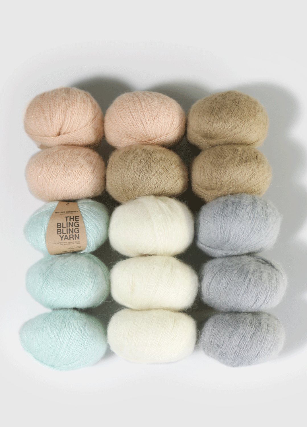 15 Pack of Bling Bling Yarn Balls 5 15 Pack of Bling Bling Yarn Balls - Outlet Edition
