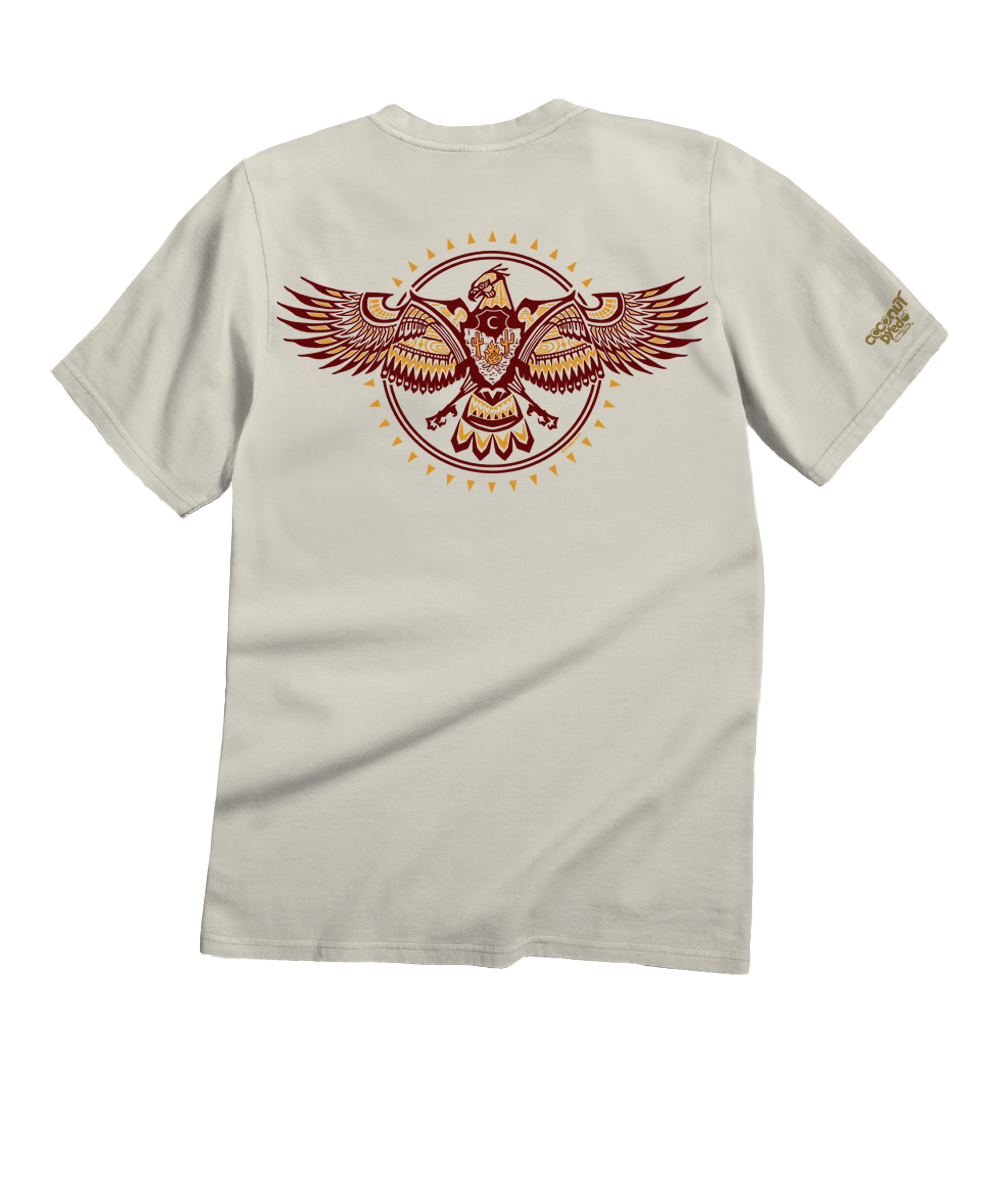 Desert Guardian - Coconut Dyed Short Sleeve Crewneck T-Shirt