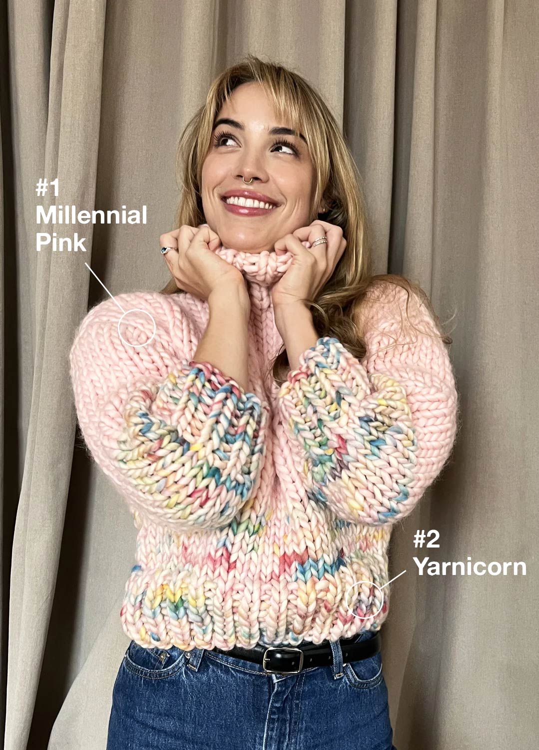 Sprinkle Lime Sweater Kit 2 Sprinkle Lime Sweater Kit