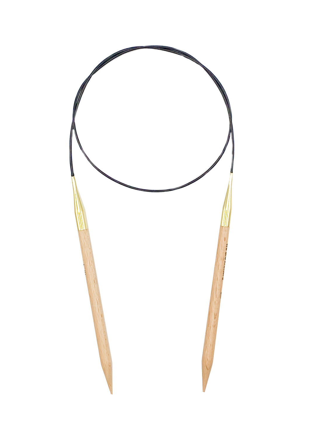 8mm Circular Beechwood Knitting Needles 1 8mm Circular Beechwood Knitting Needles