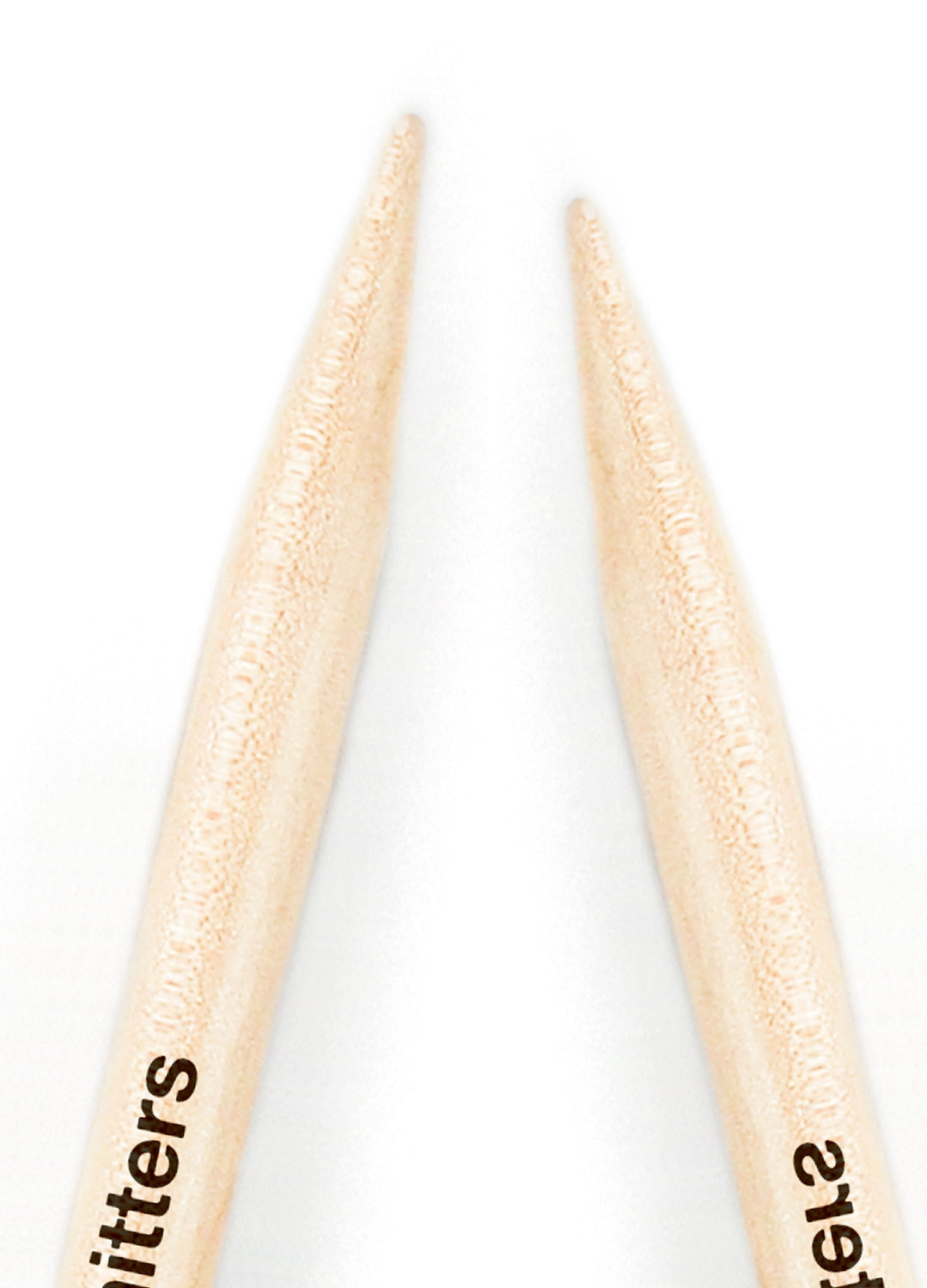 8mm Circular Beechwood Knitting Needles 2 8mm Circular Beechwood Knitting Needles