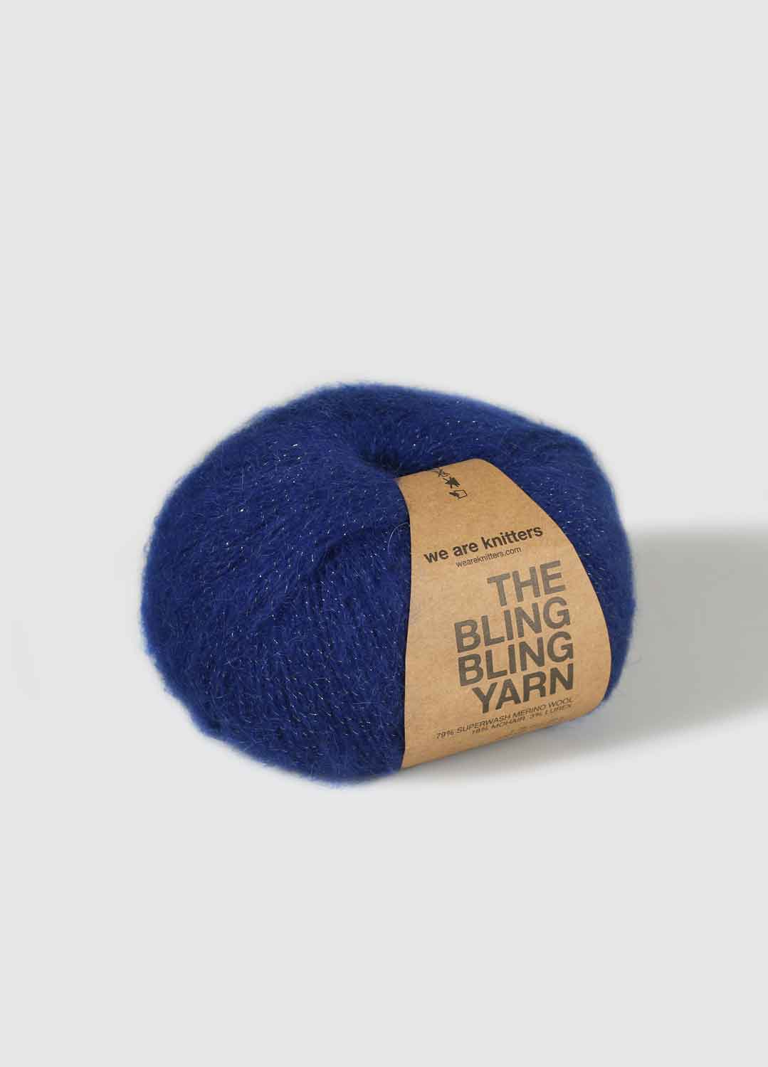 The Bling Bling Yarn Navy Blue 4 The Bling Bling Yarn Navy Blue