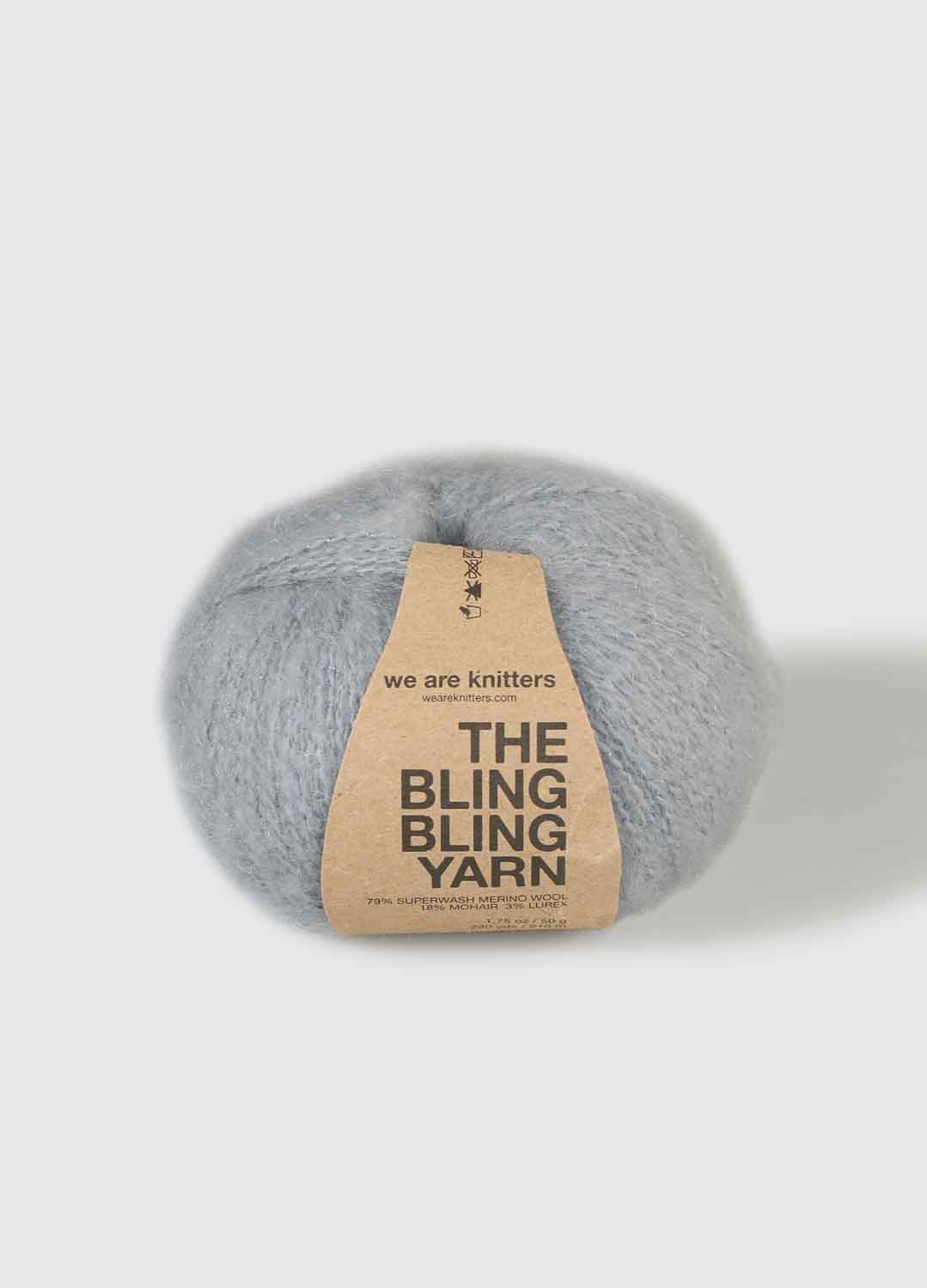 The Bling Bling Yarn Grey 1 The Bling Bling Yarn Grey