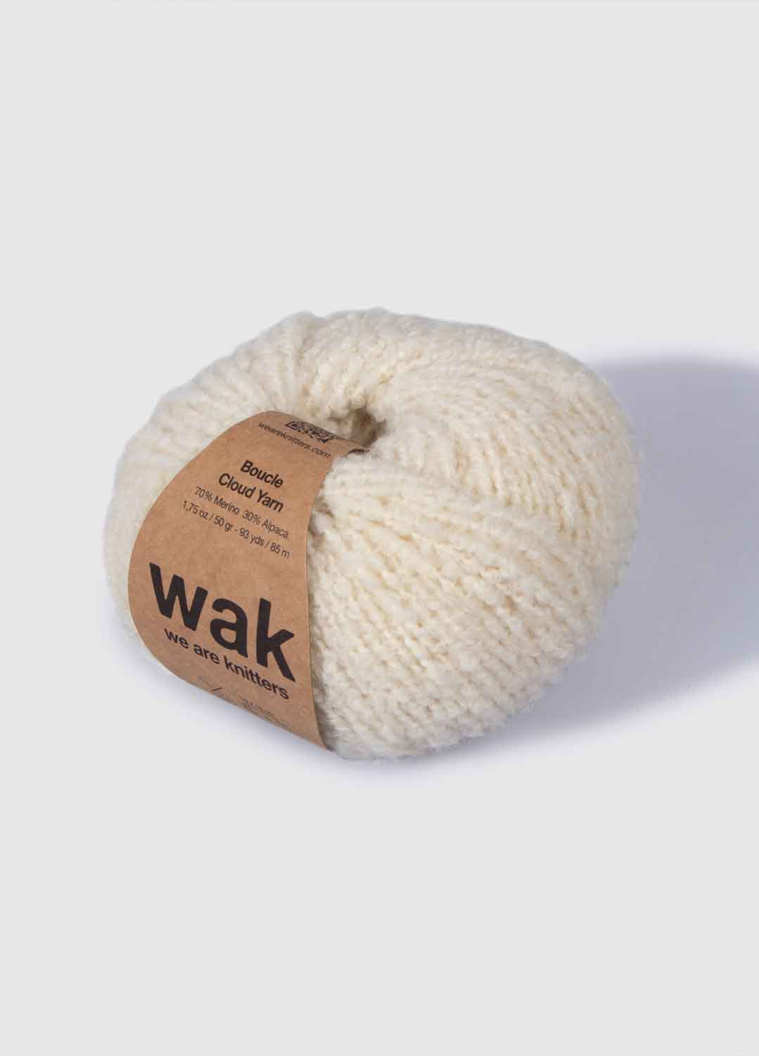 The Boucle Cloud Yarn Natural 2 The Boucle Cloud Yarn Natural