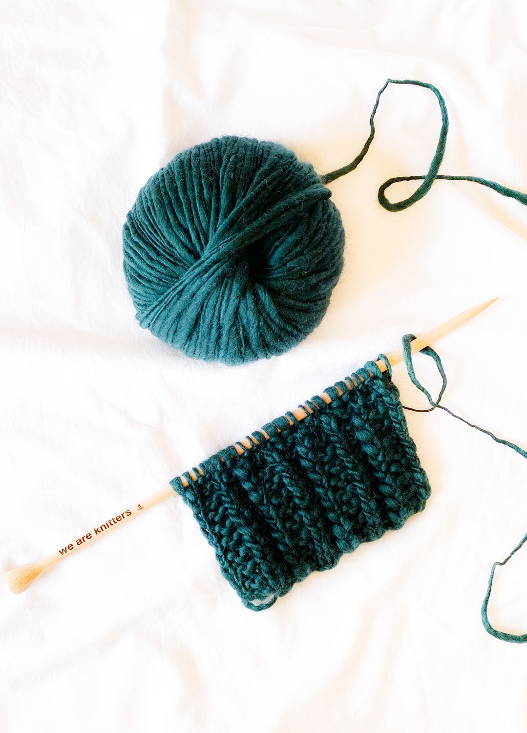 The Wave Wool Forest Green 4 The Wave Wool Forest Green
