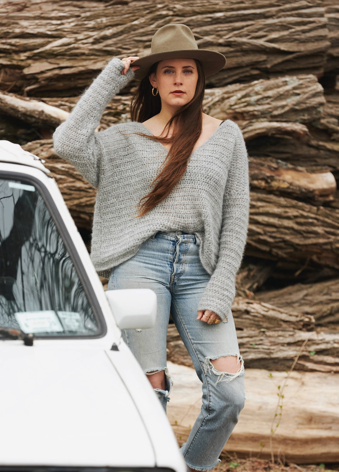 Gossamer Pullover x @twoofwands Kit 5 Gossamer Pullover x @twoofwands Kit