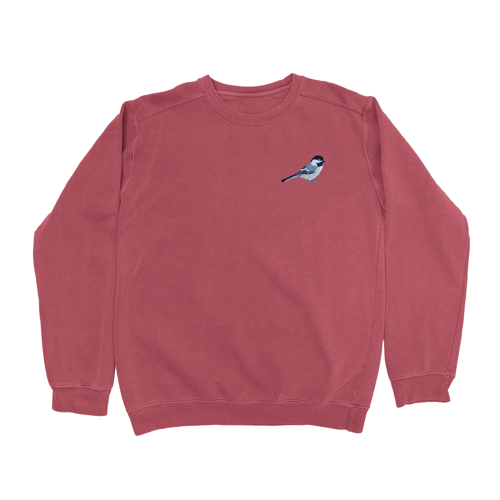 Chickadee Embroidered Sweatshirt
