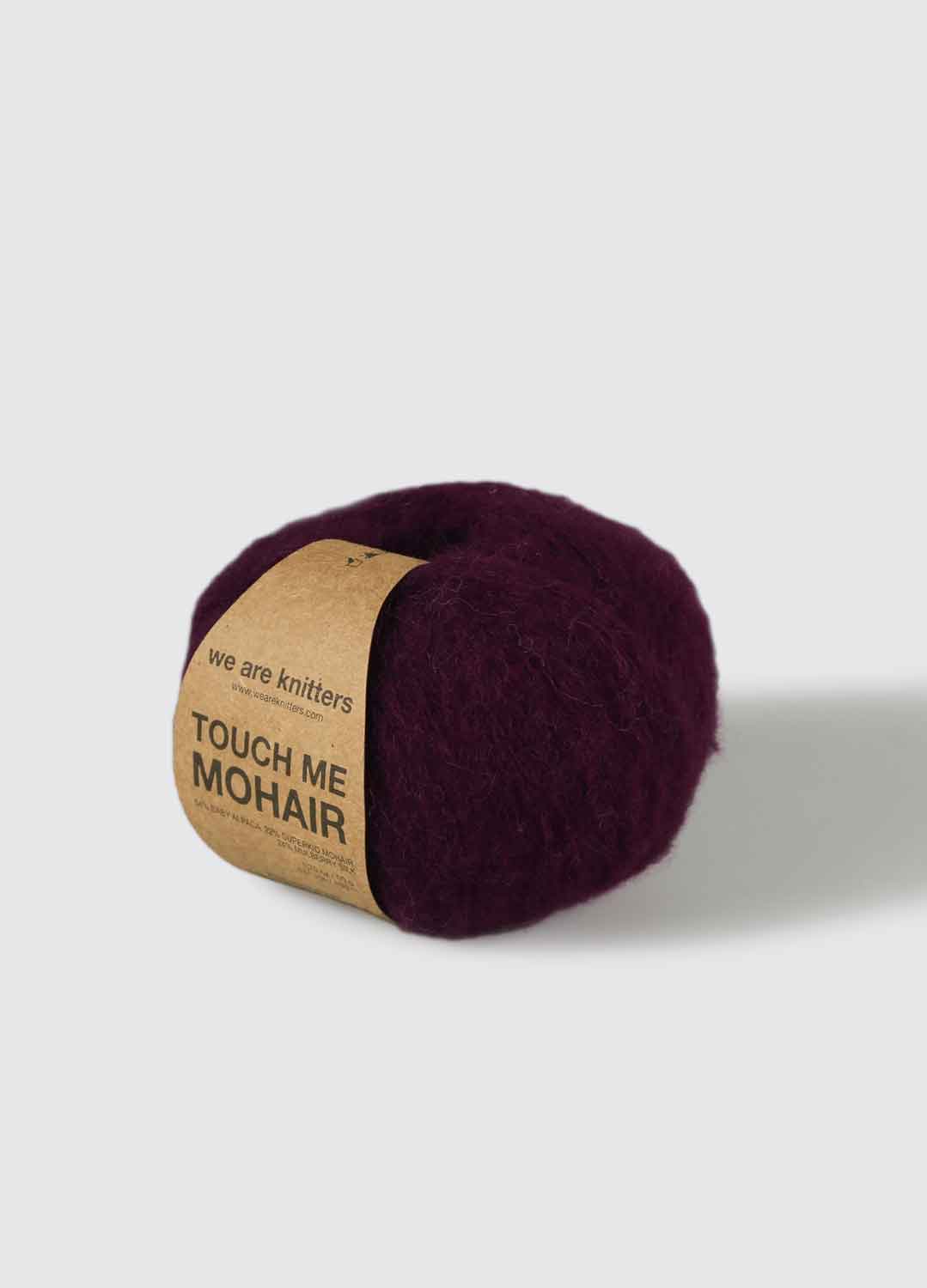 Touch me Mohair Bordeaux 2 Touch me Mohair Bordeaux