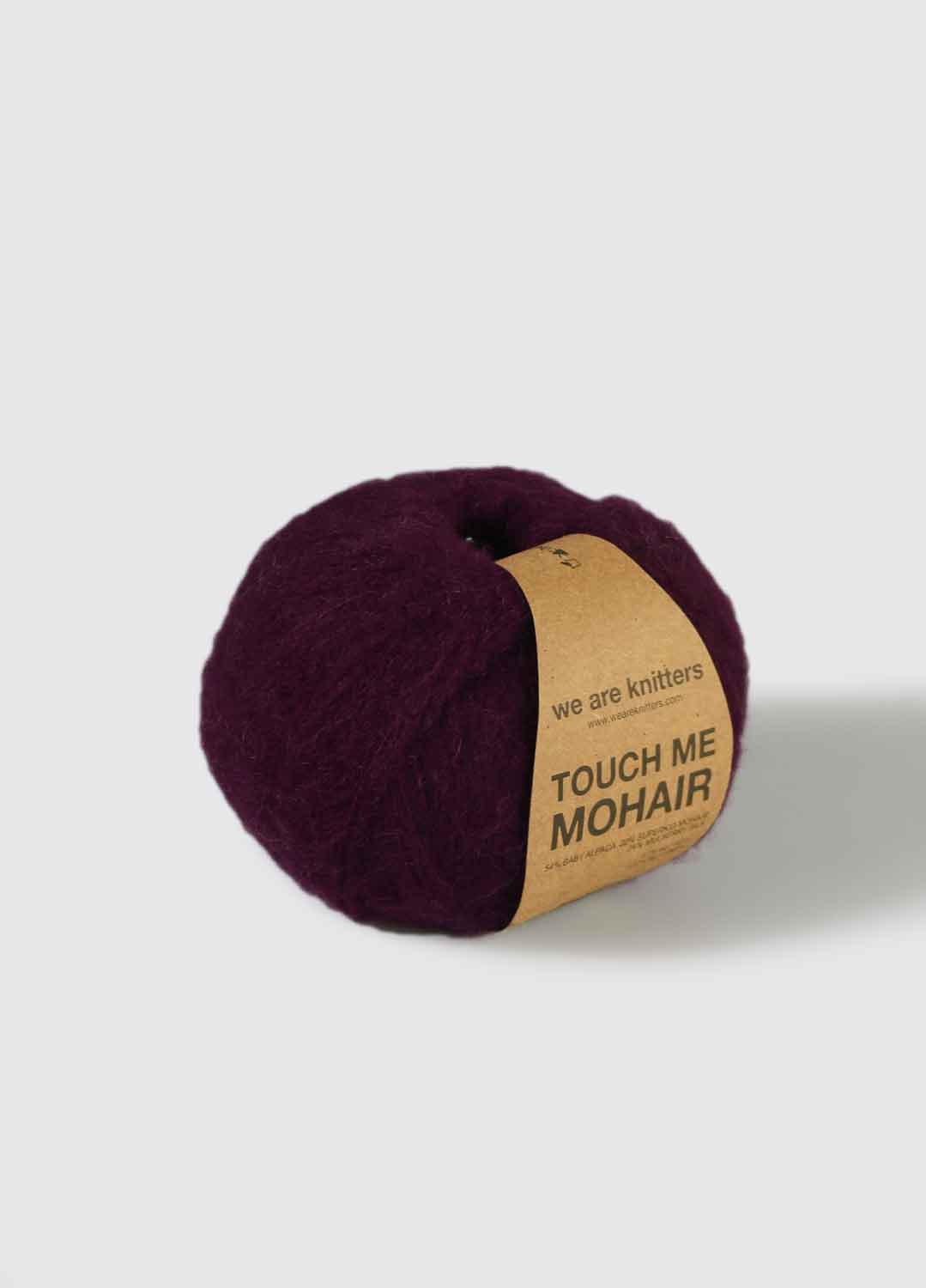 Touch me Mohair Bordeaux 3 Touch me Mohair Bordeaux