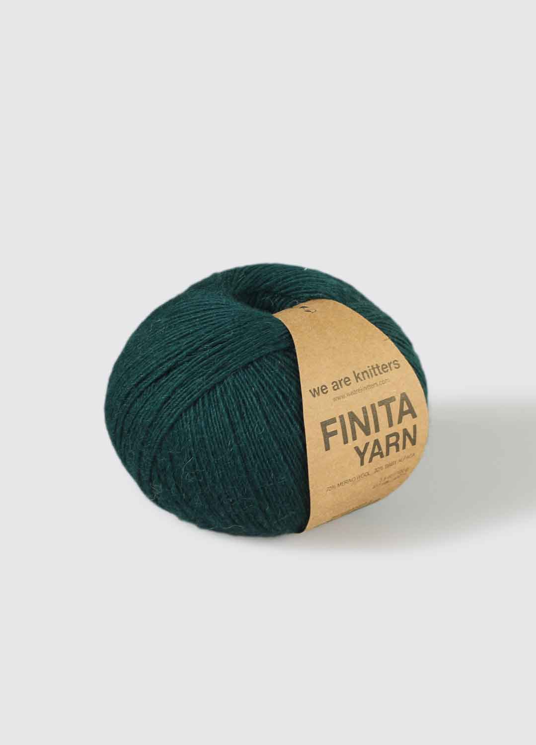 Finita Yarn Forest Green 4 Finita Yarn Forest Green