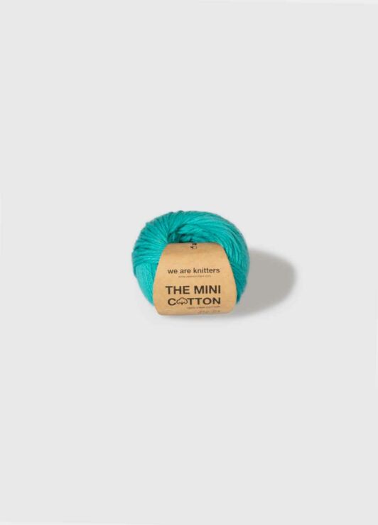 The Mini Cotton Turquoise 1 The Mini Cotton Turquoise