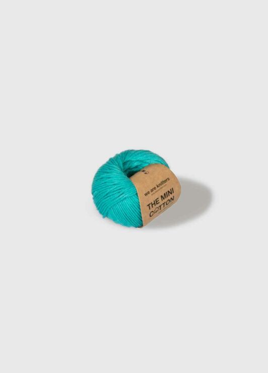 The Mini Cotton Turquoise 3 The Mini Cotton Turquoise