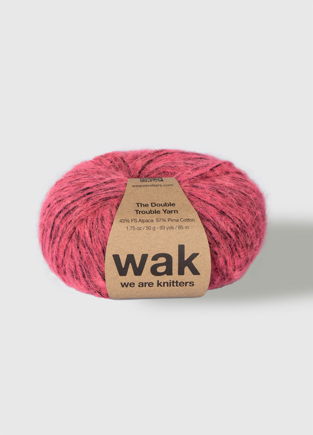 The Double Trouble Yarn Neon Pink 1 The Double Trouble Yarn Neon Pink