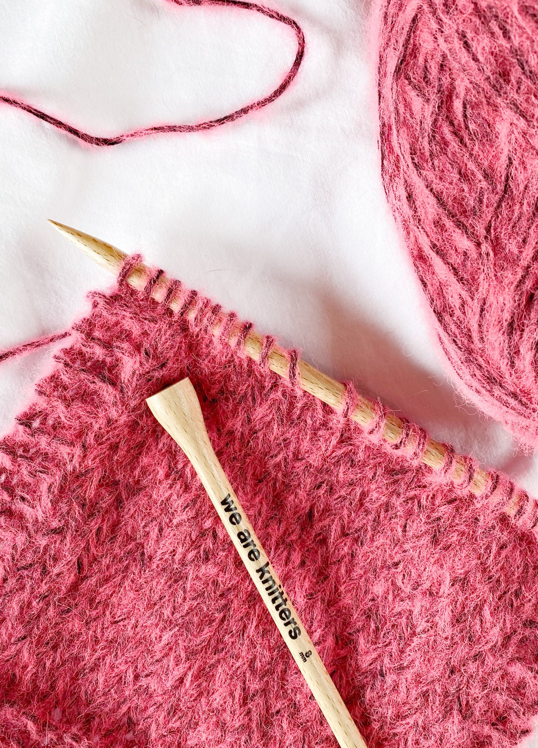 The Double Trouble Yarn Neon Pink 2 The Double Trouble Yarn Neon Pink