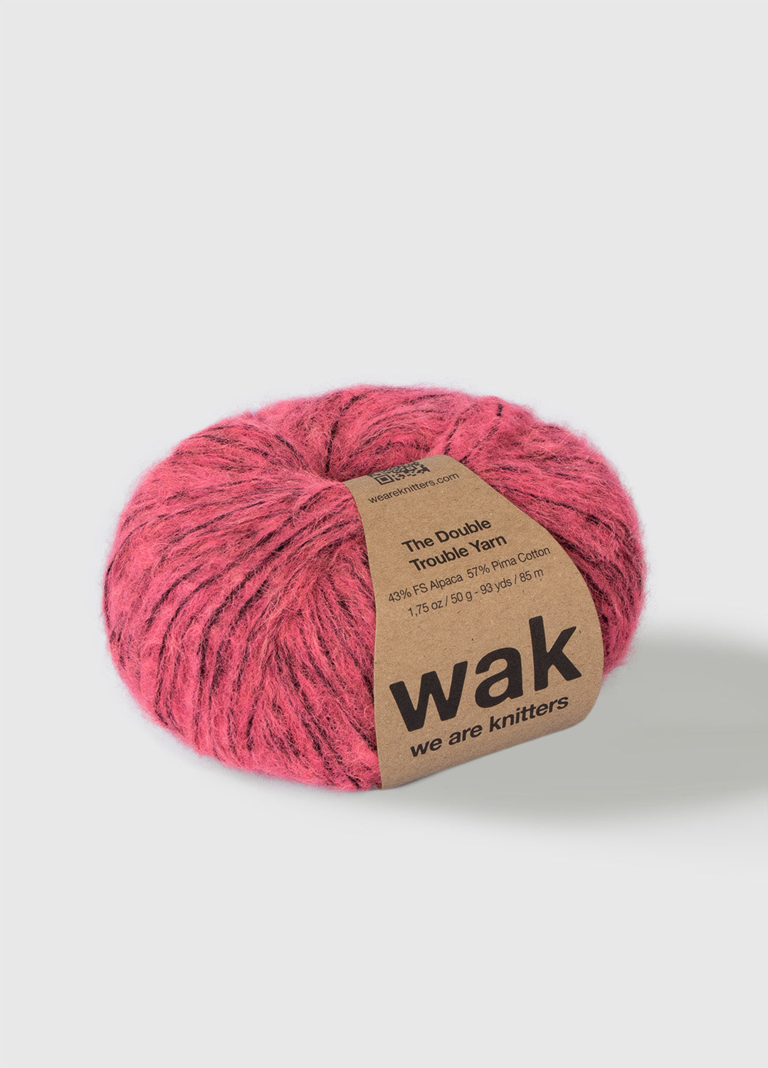 The Double Trouble Yarn Neon Pink 4 The Double Trouble Yarn Neon Pink