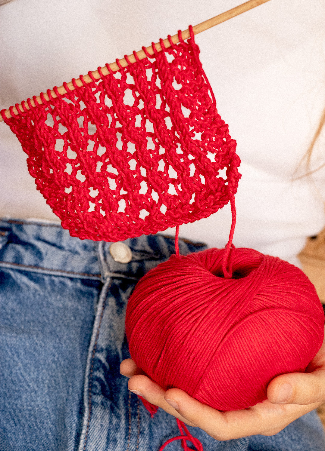 Pima Cotton Poppy Red 5 Pima Cotton Poppy Red