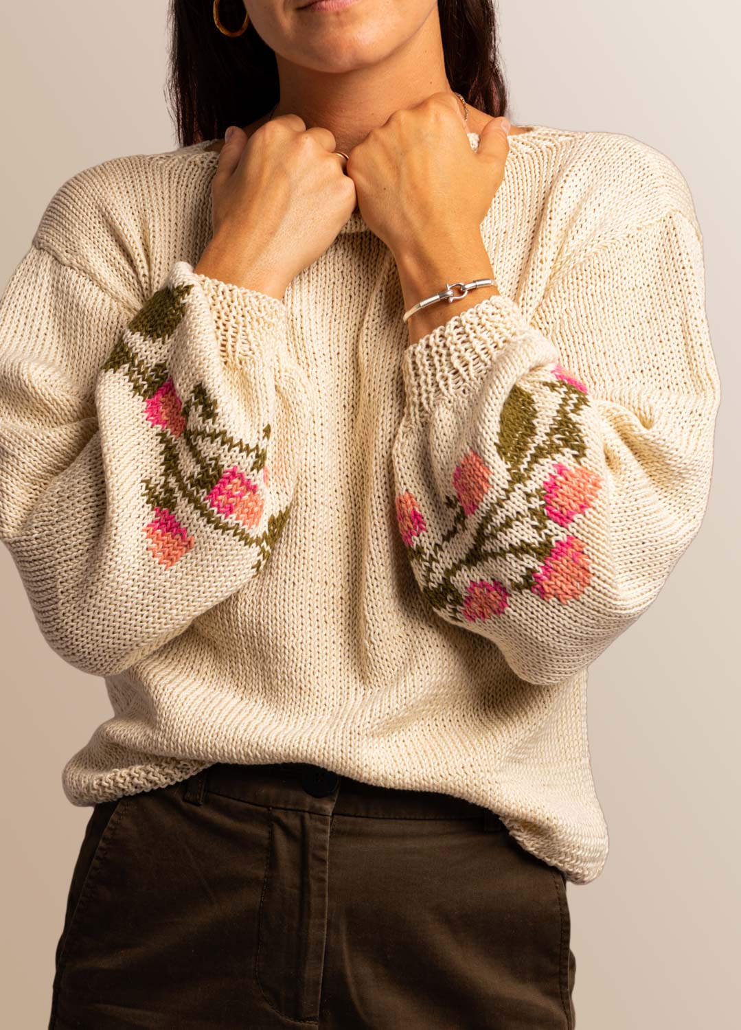 Greece Sweater Pima Cotton Version Pattern 1 Greece Sweater Pima Cotton Version Pattern