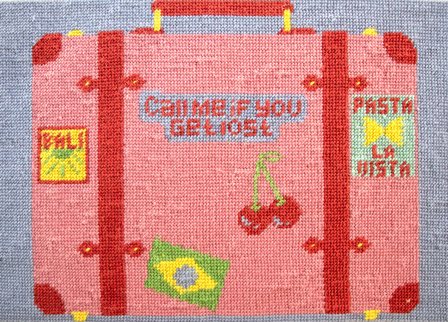Call Me If You Get Lost Petit Point Pattern 1 Call Me If You Get Lost Petit Point Pattern