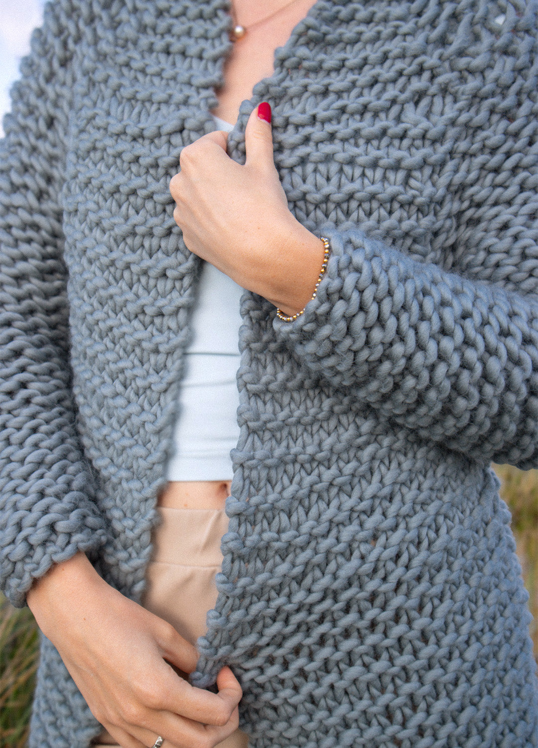 Chunky Martina Cardigan Pattern - Unique Apparel & Crafts Collective
