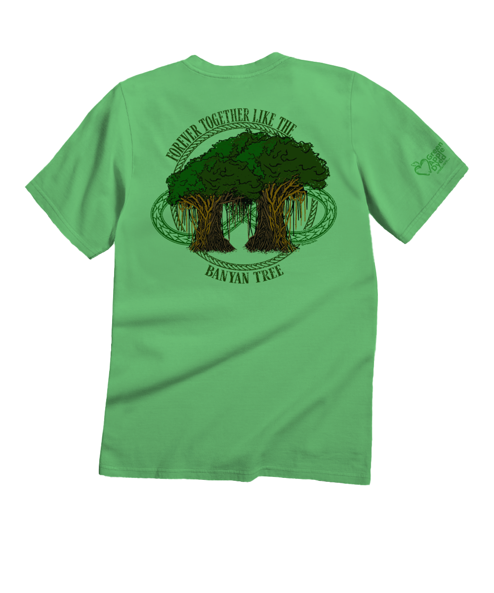Forever Banyan - Green Apple Dyed Short Sleeve Crewneck T-Shirt