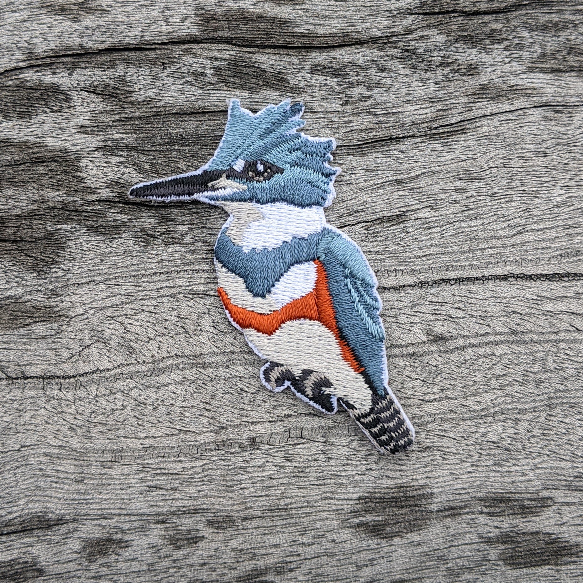 Belted Kingfisher Patch 2 Belted Kingfisher Patch