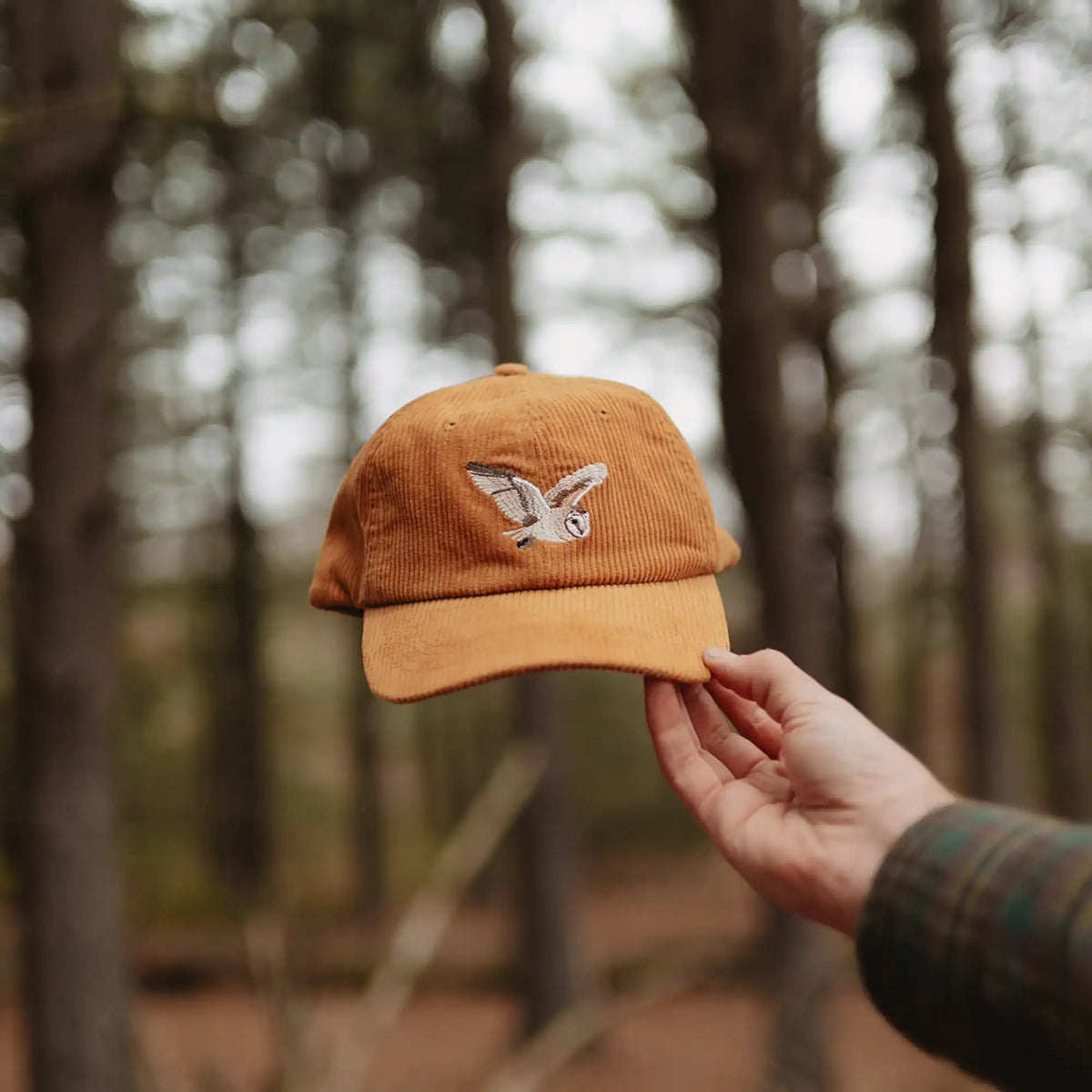 Barn Owl Corduroy Hat 5 Barn Owl Corduroy Hat