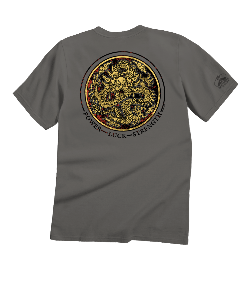Golden Dragon - Crater Dyed® Short Sleeve Crewneck T-Shirt