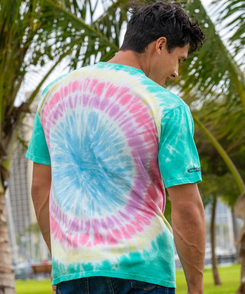 Grateful Dead Endless Summer - Tie Dye Short Sleeve Crewneck T-Shirt 3 Grateful Dead Endless Summer - Tie Dye Short Sleeve Crewneck T-Shirt