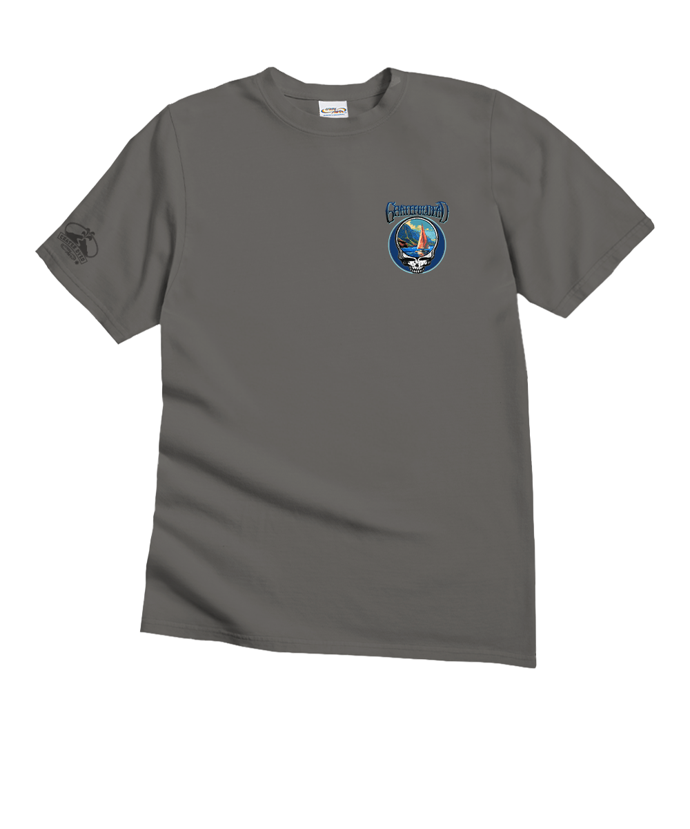 Grateful Dead Island Sail - Crater Dyed® Short Sleeve Crewneck T-Shirt 4 Grateful Dead Island Sail - Crater Dyed® Short Sleeve Crewneck T-Shirt
