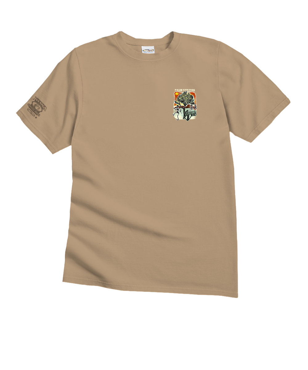 Grateful Dead Joshua Tree - Kona Coffee Dyed Short Sleeve Crewneck T-Shirt 2 Grateful Dead Joshua Tree - Kona Coffee Dyed Short Sleeve Crewneck T-Shirt