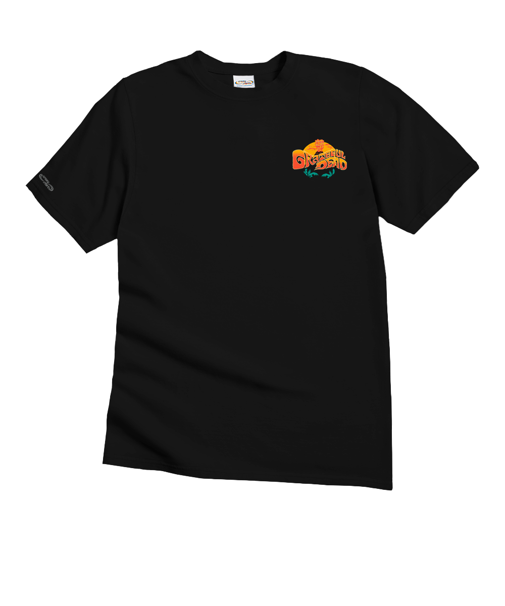 Grateful Dead Skeleton Dance - Black Short Sleeve Crewneck T-Shirt 4 Grateful Dead Skeleton Dance - Black Short Sleeve Crewneck T-Shirt